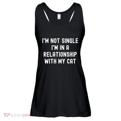 Happy Singles Awareness Day Anti Valentines Day No Couples Ladies Essential Flowy Tank