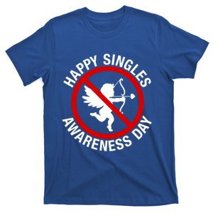 Happy Singles Awareness Day Cool Gift Funny No Love Anticool Giftcupid Hate Gift T-Shirt