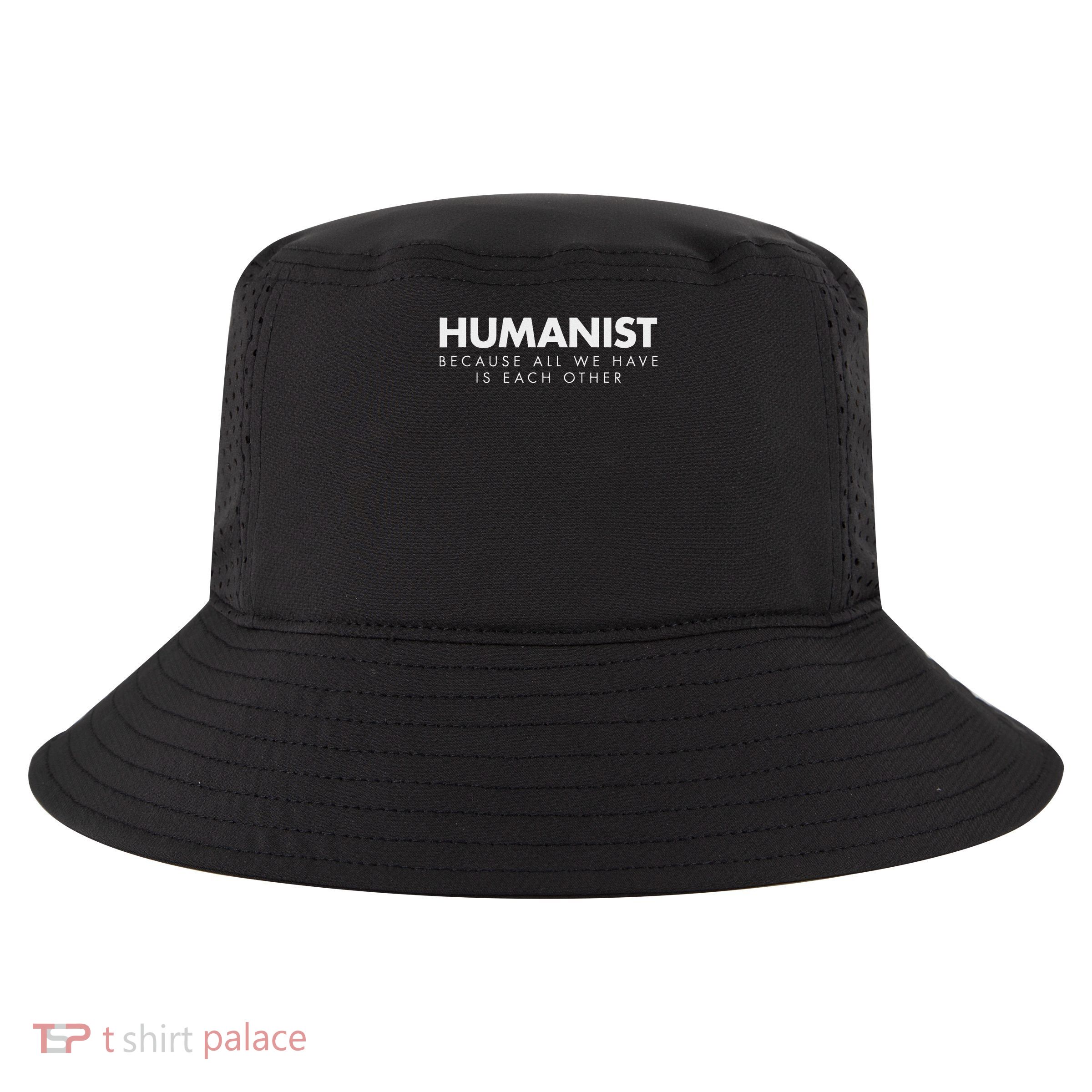 Humanis Secular, Atheist, Atheism, Humanitarian Cool Comfort Performance Bucket Hat