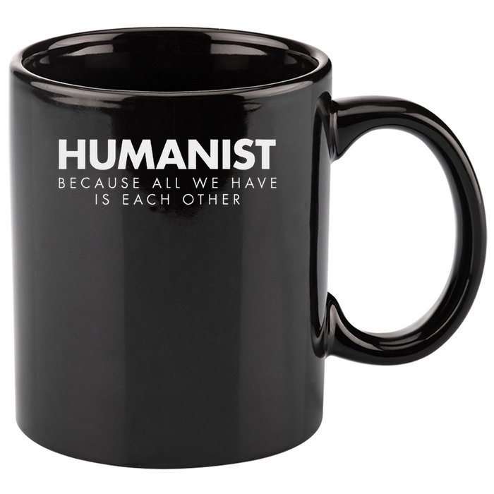 Humanis Secular, Atheist, Atheism, Humanitarian 11oz C Handle Ceramic Mug