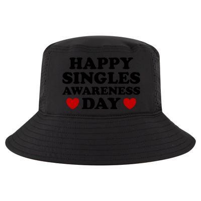 Happy Singles Awareness Day Anti Valentines Day No Couples Gift Cool Comfort Performance Bucket Hat