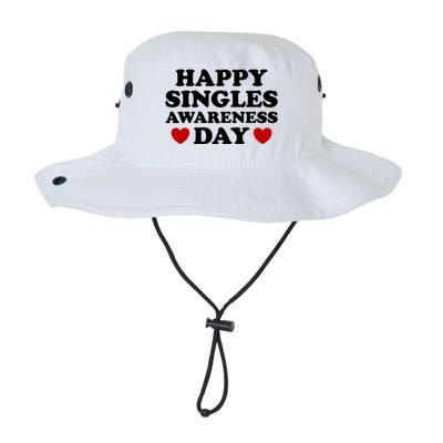 Happy Singles Awareness Day Anti Valentines Day No Couples Gift Legacy Cool Fit Booney Bucket Hat