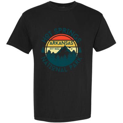 Hot Springs Arkansas Nature Hiking Outdoors Travel Garment-Dyed Heavyweight T-Shirt