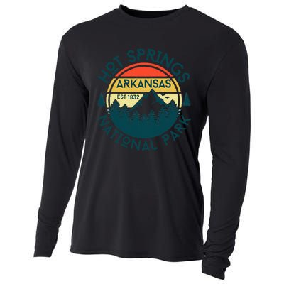 Hot Springs Arkansas Nature Hiking Outdoors Travel Cooling Performance Long Sleeve Crew