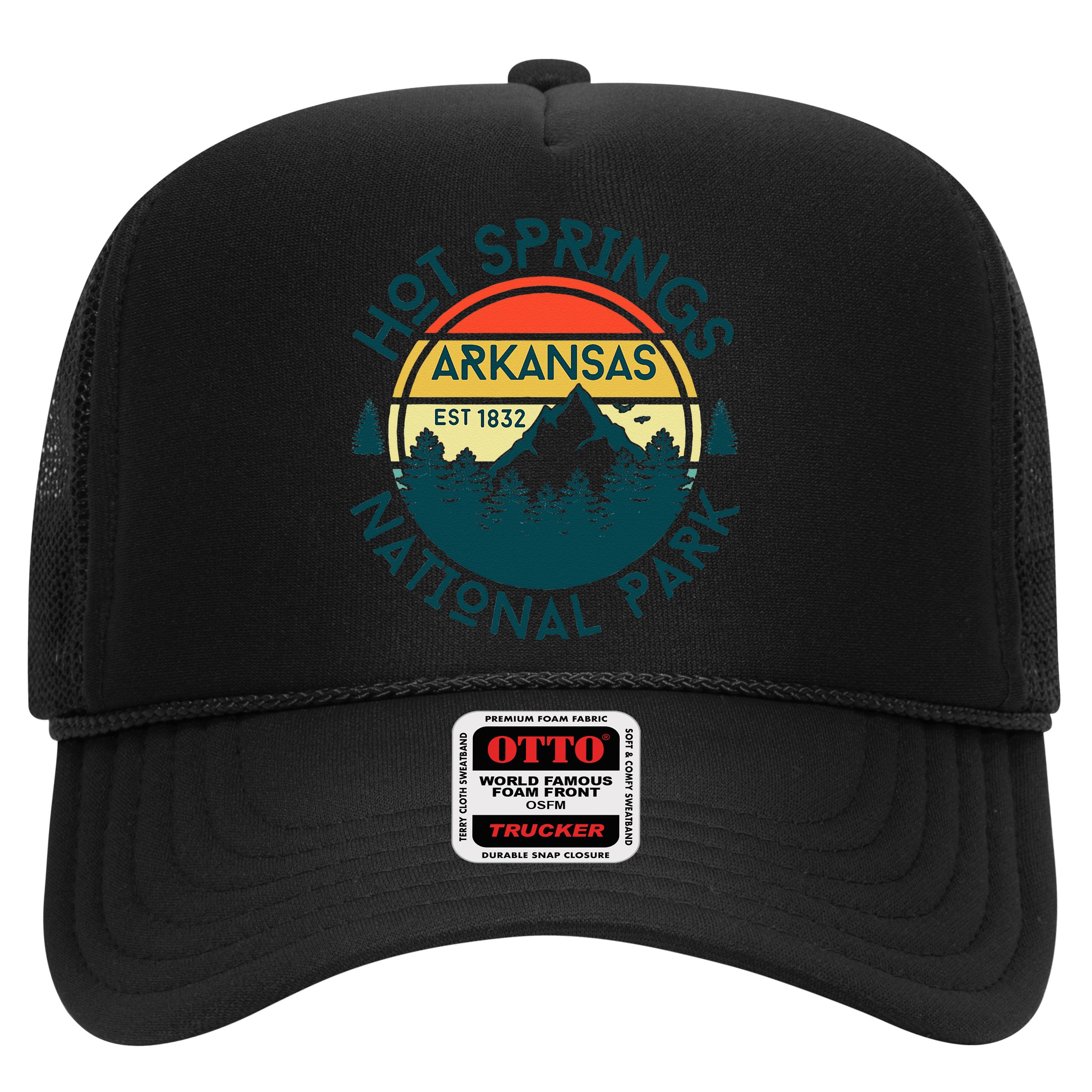Hot Springs Arkansas Nature Hiking Outdoors Travel Hat