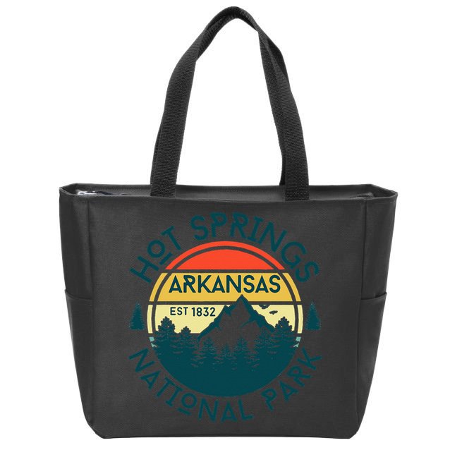 Hot Springs Arkansas Nature Hiking Outdoors Travel Zip Tote Bag
