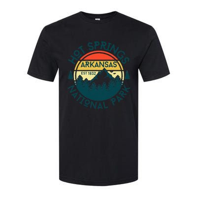 Hot Springs Arkansas Nature Hiking Outdoors Travel Softstyle® CVC T-Shirt