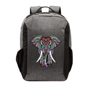 Henna Stylish Artistic Save The Elephants Wildlife Vector Backpack