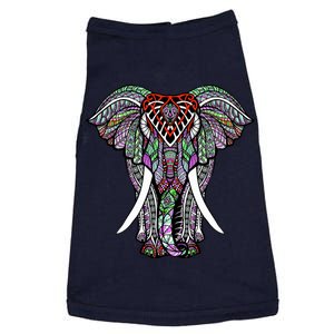 Henna Stylish Artistic Save The Elephants Wildlife Doggie Tank