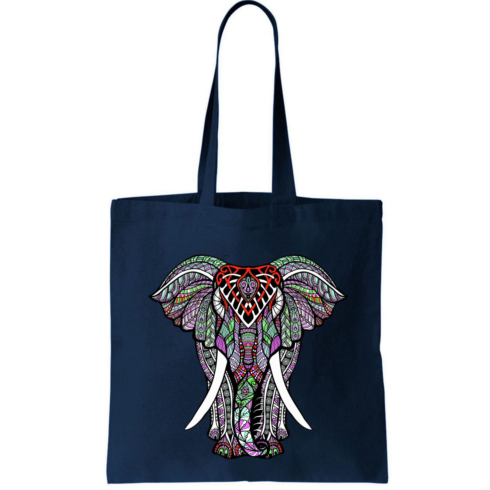 Henna Stylish Artistic Save The Elephants Wildlife Bag