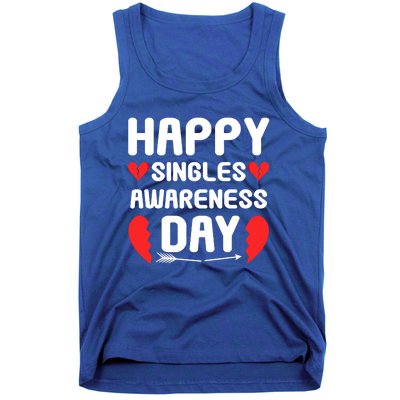 Happy Singles Awareness Day Funny Gift Tank Top