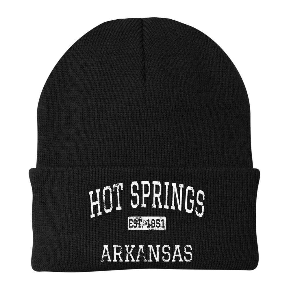 Hot Springs Arkansas AR Vintage Beanie