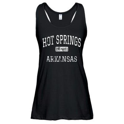 Hot Springs Arkansas AR Vintage Ladies Essential Flowy Tank