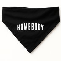 Homebody Stay At Home Introvert Social Distancing USA-Made Doggie Bandana