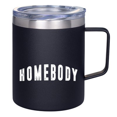 Homebody Stay At Home Introvert Social Distancing 12oz Stainless Steel Coffee Mug