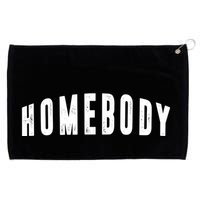 Homebody Stay At Home Introvert Social Distancing Grommeted Golf Towel