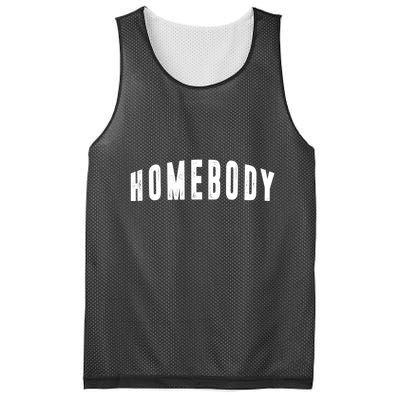 Homebody Stay At Home Introvert Social Distancing Mesh Reversible Basketball Jersey Tank