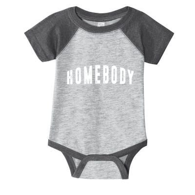 Homebody Stay At Home Introvert Social Distancing Infant Baby Jersey Bodysuit