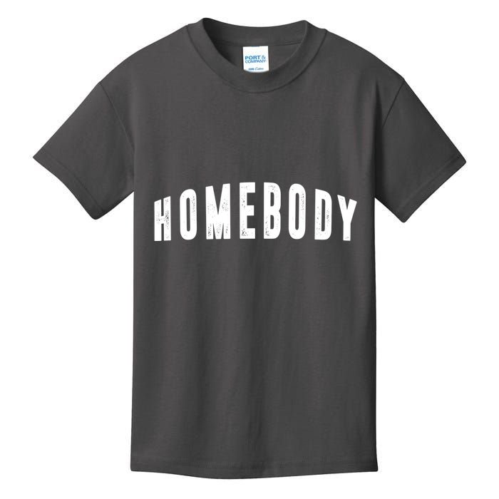 Homebody Stay At Home Introvert Social Distancing Kids T-Shirt