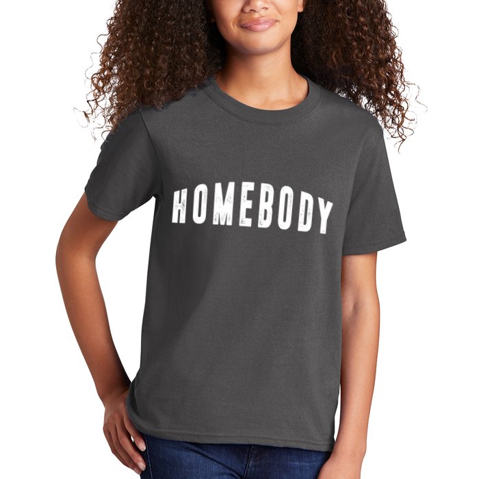 Homebody Stay At Home Introvert Social Distancing Kids T-Shirt