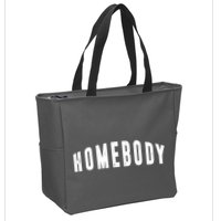 Homebody Stay At Home Introvert Social Distancing Zip Tote Bag