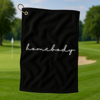 Homebody Stay At Home Gift For Introvert Golf Towel