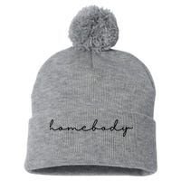 Homebody Stay At Home Gift For Introvert Pom Pom 12in Knit Beanie