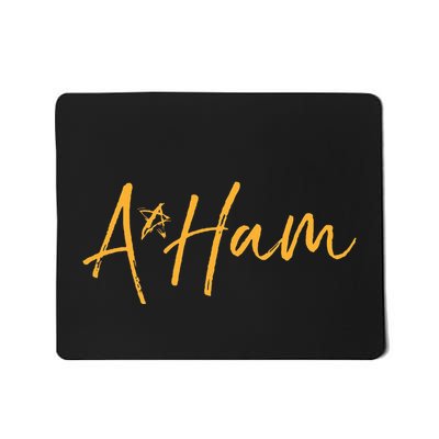 Hamilton Signature A Ham Mousepad