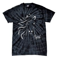 Horse Spirit Animal For Riding Lovers Feel Free Gift Idea Tie-Dye T-Shirt