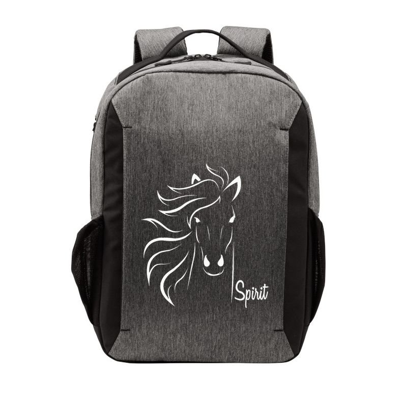 Horse Spirit Animal For Riding Lovers Feel Free Gift Idea Vector Backpack