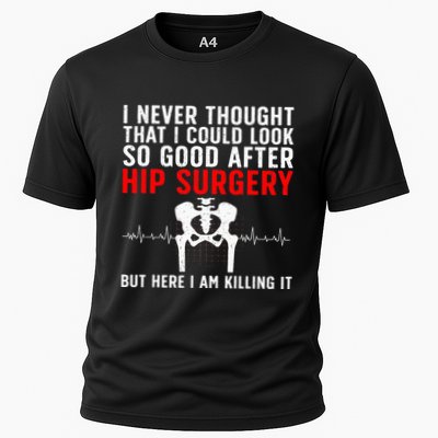 Hip Surgery Art For Wo Hip Replacet Recovering Performance Shirt