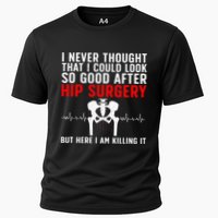 Hip Surgery Art For Wo Hip Replacet Recovering Cooling Performance Crew T-Shirt