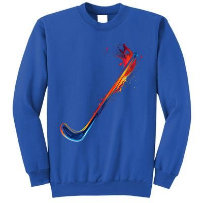 Hockey Stick Abstract Cool Gift Sweatshirt