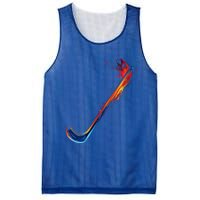 Hockey Stick Abstract Cool Gift Mesh Reversible Basketball Jersey Tank