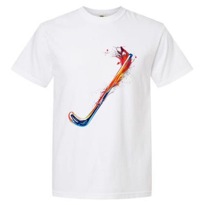 Hockey Stick Abstract Cool Gift Garment-Dyed Heavyweight T-Shirt