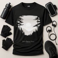 Hoa Season Autumn Fall Mist Trendy Graphic Cooling Performance Crew T-Shirt