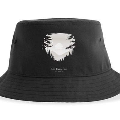 Hoa Season Autumn Fall Mist Trendy Graphic Sustainable Bucket Hat