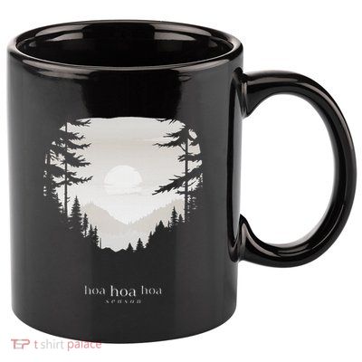 Hoa Season Autumn Fall Mist Trendy Graphic 11oz C Handle Ceramic Mug