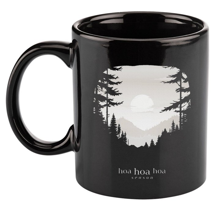 Hoa Season Autumn Fall Mist Trendy Graphic 11oz C Handle Ceramic Mug