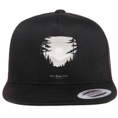 Hoa Season Autumn Fall Mist Trendy Graphic Flatbill Hat