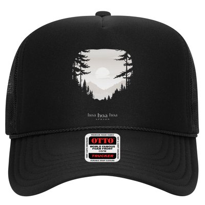 Hoa Season Autumn Fall Mist Trendy Graphic Trucker Hat