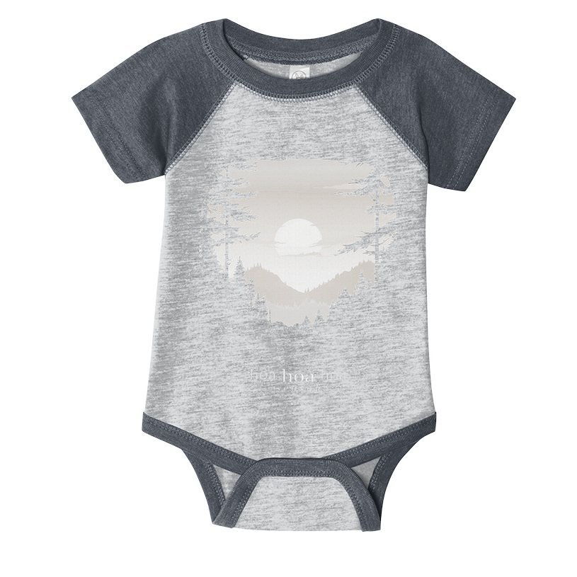 Hoa Season Autumn Fall Mist Trendy Graphic Infant Baby Jersey Bodysuit