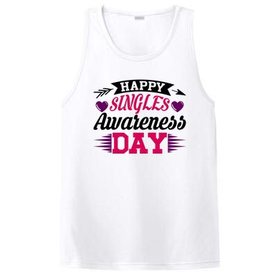 Happy Singles Awareness Day PosiCharge Competitor Tank