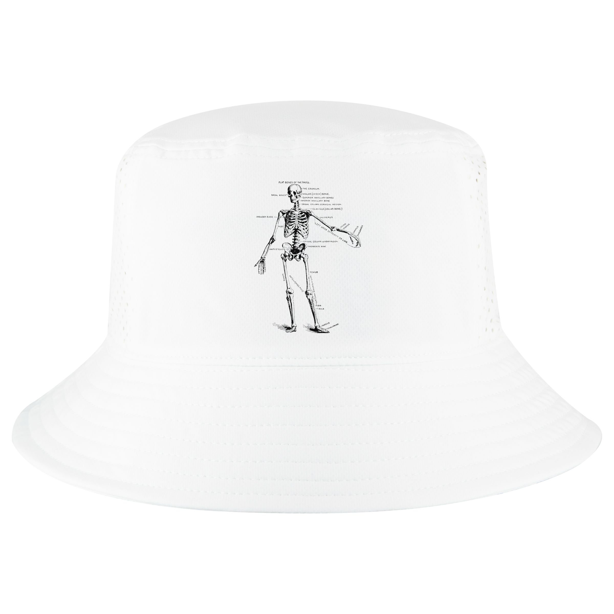 Human Skeleton Anatomy Drawing Diagram Cool Comfort Performance Bucket Hat