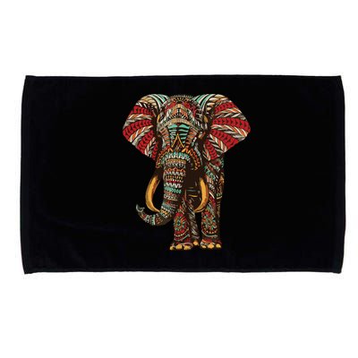 Henna Stylish Artistic Save The Elephants | Wildlife Microfiber Hand Towel