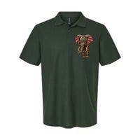 Henna Stylish Artistic Save The Elephants | Wildlife Softstyle Adult Sport Polo