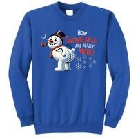 How Snowflakes Are Really Made Christmas Funny Snow Meaningful Gift Sweatshirt