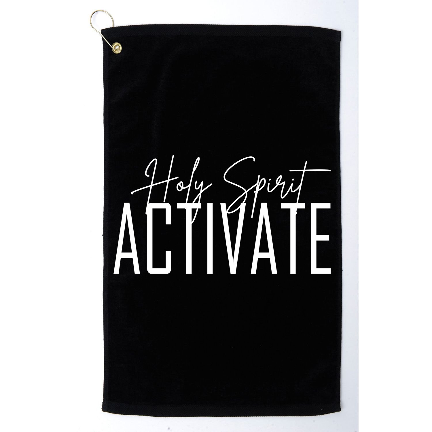 Holy Spirit Activate Golf Towel