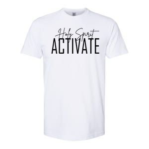 Holy Spirit Activate Softstyle CVC T-Shirt