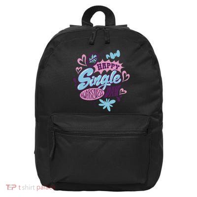 Happy Single Awareness Day 16 in Basic Backpack